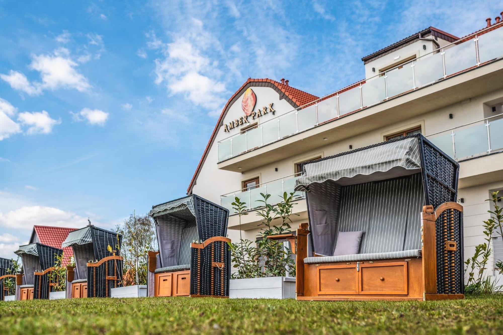 Olivina Park Spa - Domki Z Dostepem Do Krytego Basenu, Saun, Wyzywienia I Atrakcji Dla Dzieci Niechorze Esterno foto